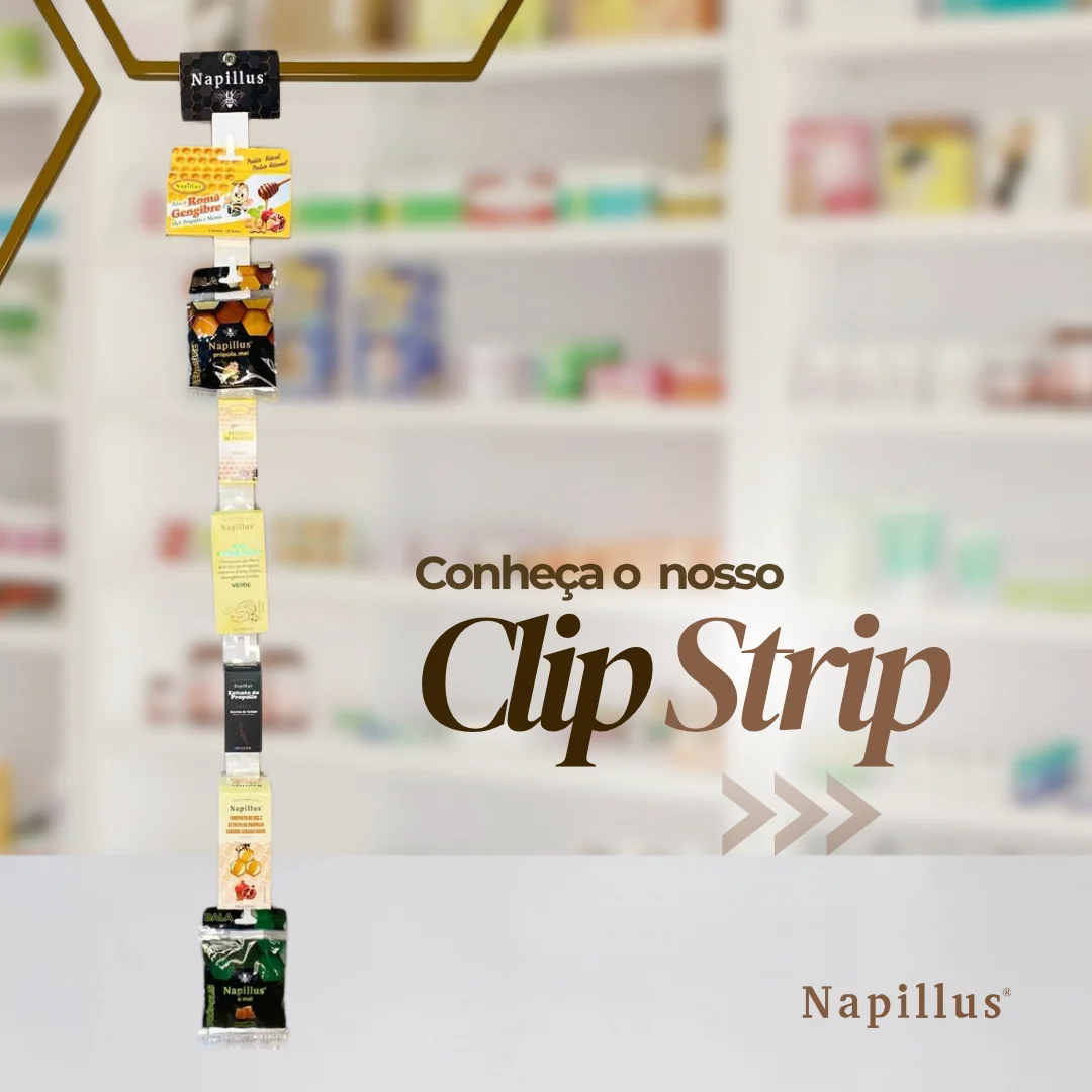 Clip strip - fita expositora