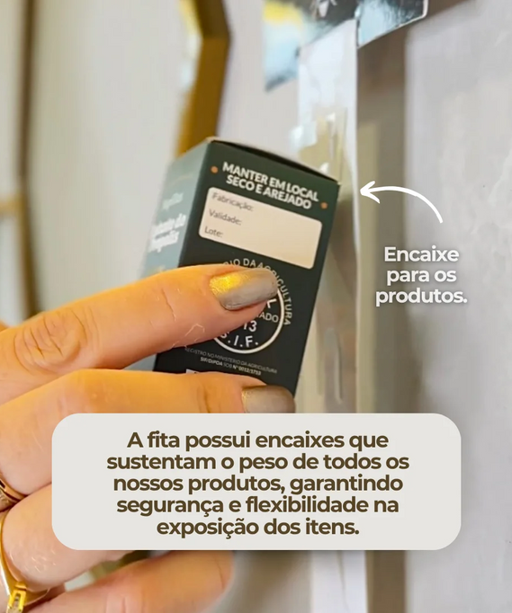 Clip strip - fita expositora