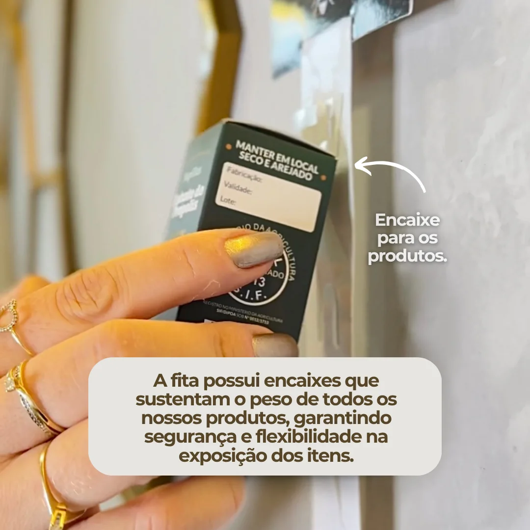 Clip strip - fita expositora