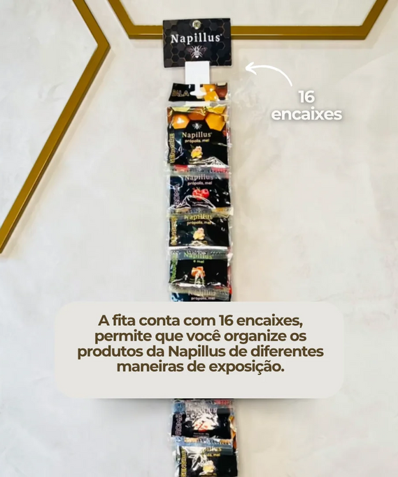 Clip strip - fita expositora