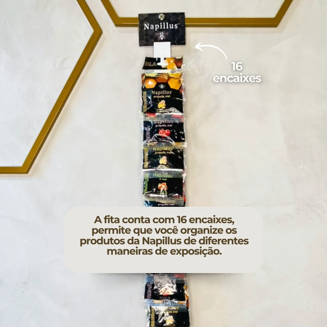 Clip strip - fita expositora