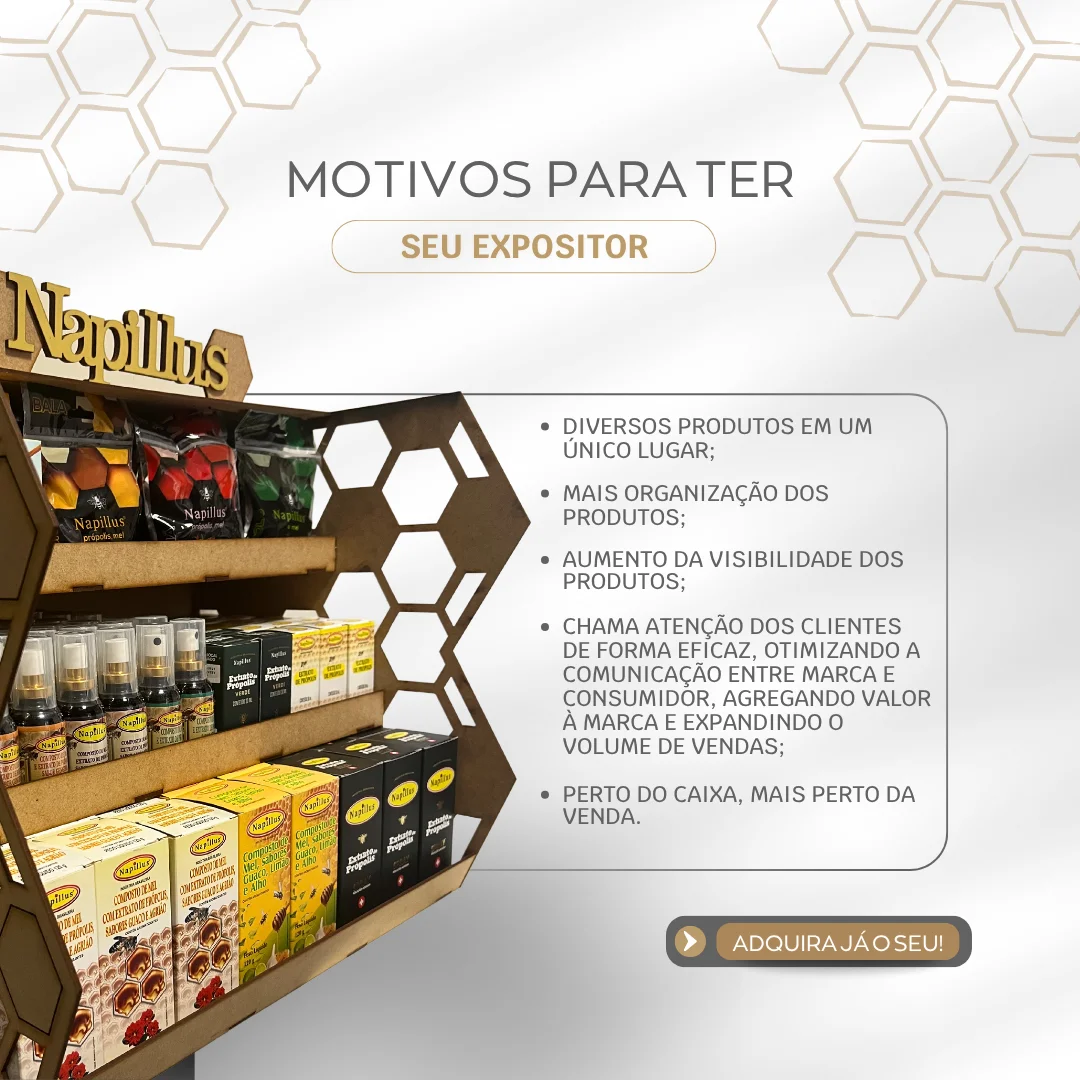 Expositor colmeia