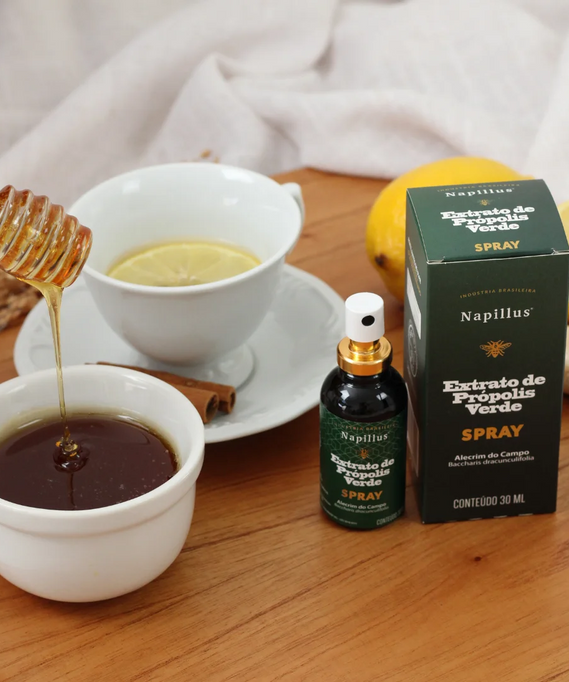 Extrato de própolis verde spray Napillus 30 ml
