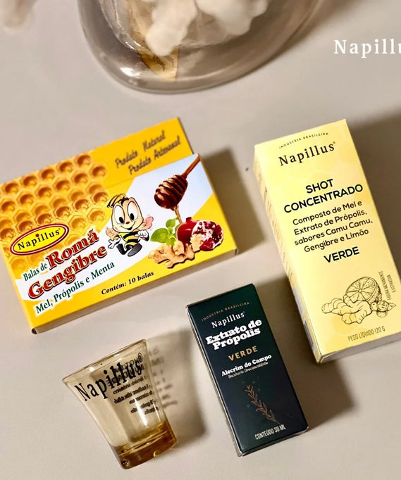 Kit imunidade 1 extrato verde 1 shot concentrado 1 bala completa + 1 copo para shot