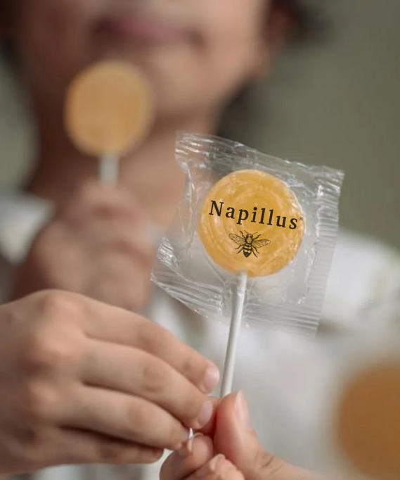 Pirulito extrato de própolis e mel Napillus 10 unidades